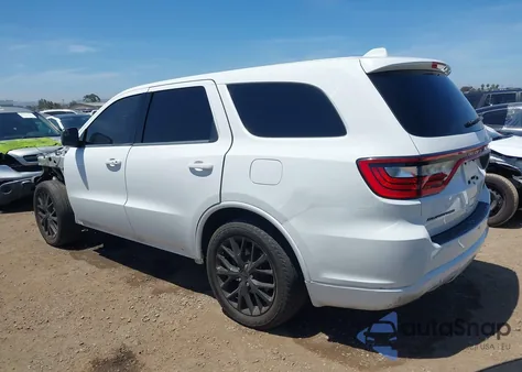 2015 Dodge Durango Sxt из США, поврежденный, VIN 1C4RDHAGXFC937306